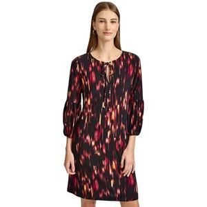 Harper Rose Stretch Knit Balloon Sleeve Print Sheath Dress